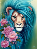 Löwe 5d Diy Diamond Painting Diamant Malerei Set MJ9242