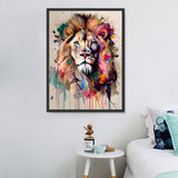 Löwe 5d Diy Diamond Painting Diamant Malerei Set MJ9243