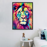 Löwe 5d Diy Diamond Painting Diamant Malerei Set MJ9246