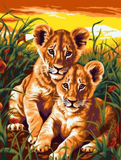 Löwe 5d Diy Diamond Painting Diamant Malerei Set MJ9249