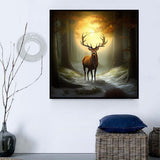 Hirsch 5d Diy Diamond Painting Diamant Malerei Set MJ9255