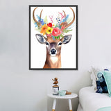Hirsch 5d Diy Diamond Painting Diamant Malerei Set MJ9291