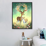 Hirsch 5d Diy Diamond Painting Diamant Malerei Set MJ9300