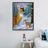 Hirsch 5d Diy Diamond Painting Diamant Malerei Set MJ9302