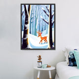 Hirsch 5d Diy Diamond Painting Diamant Malerei Set MJ9308