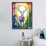 Hirsch 5d Diy Diamond Painting Diamant Malerei Set MJ9309