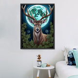 Hirsch 5d Diy Diamond Painting Diamant Malerei Set MJ9317
