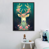 Hirsch 5d Diy Diamond Painting Diamant Malerei Set MJ9323