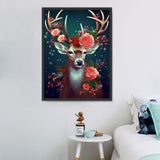 Hirsch 5d Diy Diamond Painting Diamant Malerei Set MJ9327