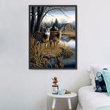 Hirsch 5d Diy Diamond Painting Diamant Malerei Set MJ9333