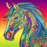 Pferd 5d Diy Diamond Painting Diamant Malerei Set MJ9339