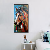Pferd 5d Diy Diamond Painting Diamant Malerei Set MJ9356