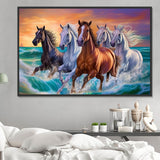 Pferd 5d Diy Diamond Painting Diamant Malerei Set MJ9366