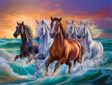 Pferd 5d Diy Diamond Painting Diamant Malerei Set MJ9366