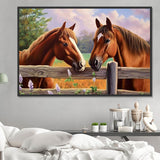 Pferd 5d Diy Diamond Painting Diamant Malerei Set MJ9369