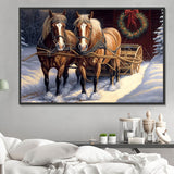 Pferd 5d Diy Diamond Painting Diamant Malerei Set MJ9370