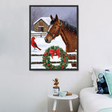 Pferd 5d Diy Diamond Painting Diamant Malerei Set MJ9382