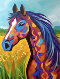 Pferd 5d Diy Diamond Painting Diamant Malerei Set MJ9383