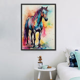 Pferd 5d Diy Diamond Painting Diamant Malerei Set MJ9392