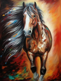 Pferd 5d Diy Diamond Painting Diamant Malerei Set MJ9402