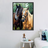 Pferd 5d Diy Diamond Painting Diamant Malerei Set MJ9412