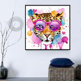 Leopard 5d Diy Diamond Painting Diamant Malerei Set MJ9423