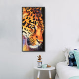 Leopard 5d Diy Diamond Painting Diamant Malerei Set MJ9428