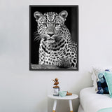 Leopard 5d Diy Diamond Painting Diamant Malerei Set MJ9433