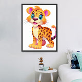 Leopard 5d Diy Diamond Painting Diamant Malerei Set MJ9436