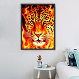 Leopard 5d Diy Diamond Painting Diamant Malerei Set MJ9437