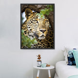 Leopard 5d Diy Diamond Painting Diamant Malerei Set MJ9438