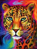 Leopard 5d Diy Diamond Painting Diamant Malerei Set MJ9442