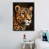 Leopard 5d Diy Diamond Painting Diamant Malerei Set MJ9443