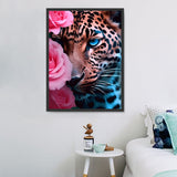 Leopard 5d Diy Diamond Painting Diamant Malerei Set MJ9445