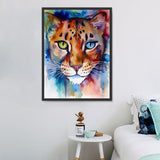 Leopard 5d Diy Diamond Painting Diamant Malerei Set MJ9449