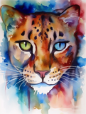 Leopard 5d Diy Diamond Painting Diamant Malerei Set MJ9449