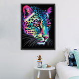 Leopard 5d Diy Diamond Painting Diamant Malerei Set MJ9451