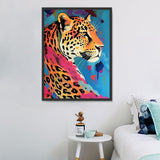Leopard 5d Diy Diamond Painting Diamant Malerei Set MJ9455