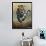 Leopard 5d Diy Diamond Painting Diamant Malerei Set MJ9457