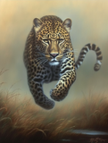 Leopard 5d Diy Diamond Painting Diamant Malerei Set MJ9457