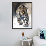 Leopard 5d Diy Diamond Painting Diamant Malerei Set MJ9458