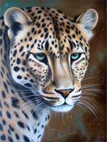 Leopard 5d Diy Diamond Painting Diamant Malerei Set MJ9461