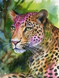 Leopard 5d Diy Diamond Painting Diamant Malerei Set MJ9462
