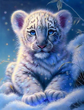 Leopard 5d Diy Diamond Painting Diamant Malerei Set MJ9465