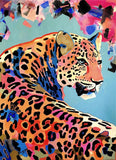 Leopard 5d Diy Diamond Painting Diamant Malerei Set MJ9468