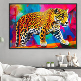 Leopard 5d Diy Diamond Painting Diamant Malerei Set MJ9471