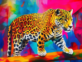 Leopard 5d Diy Diamond Painting Diamant Malerei Set MJ9471