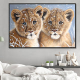Leopard 5d Diy Diamond Painting Diamant Malerei Set MJ9475