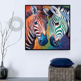 Zebra 5d Diy Diamond Painting Diamant Malerei Set MJ9476