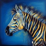 Zebra 5d Diy Diamond Painting Diamant Malerei Set MJ9477